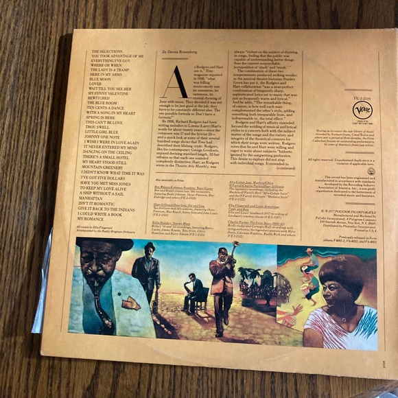 Ella Fitzgerald Vinyl Record - Picture 8 of 9